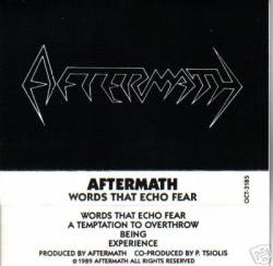 Aftermath (USA-2) : Words that Echo Fear